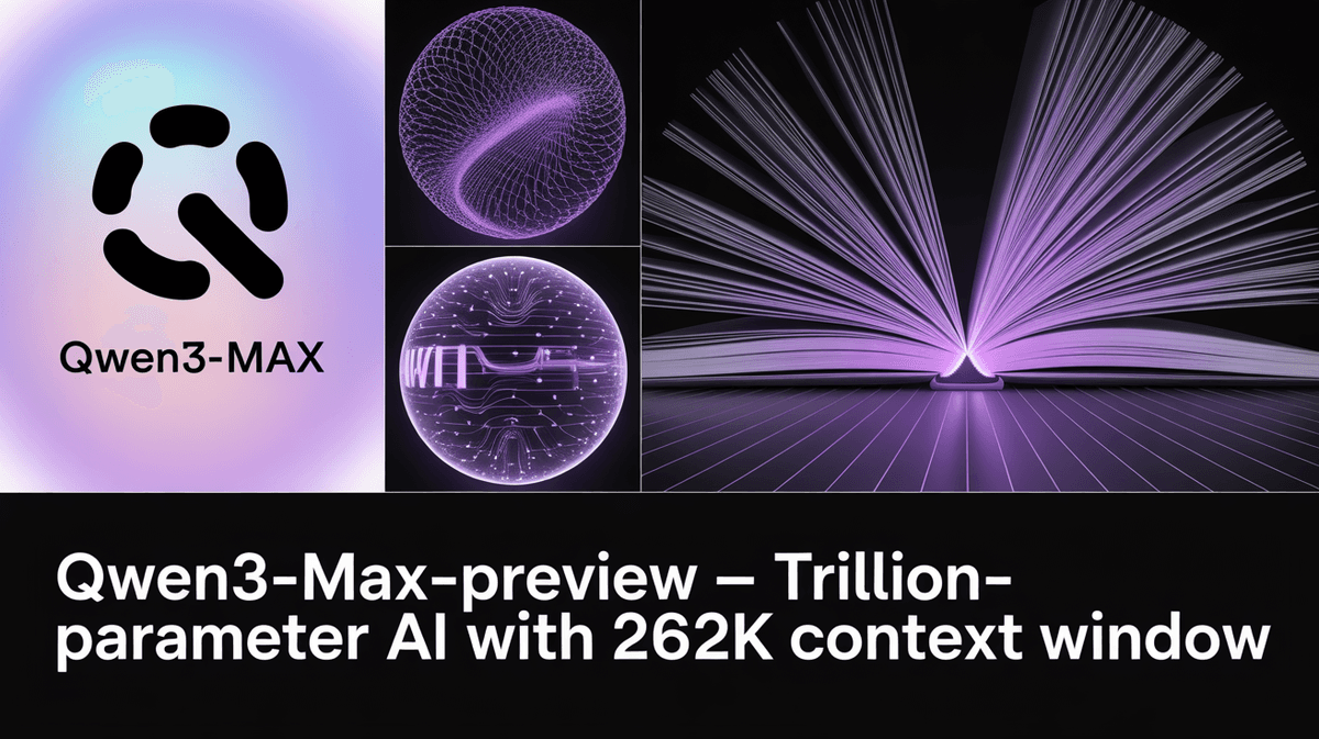 Qwen3-Max-Preview: Alibaba’s Trillion-Parameter Breakthrough with 262K Context Window