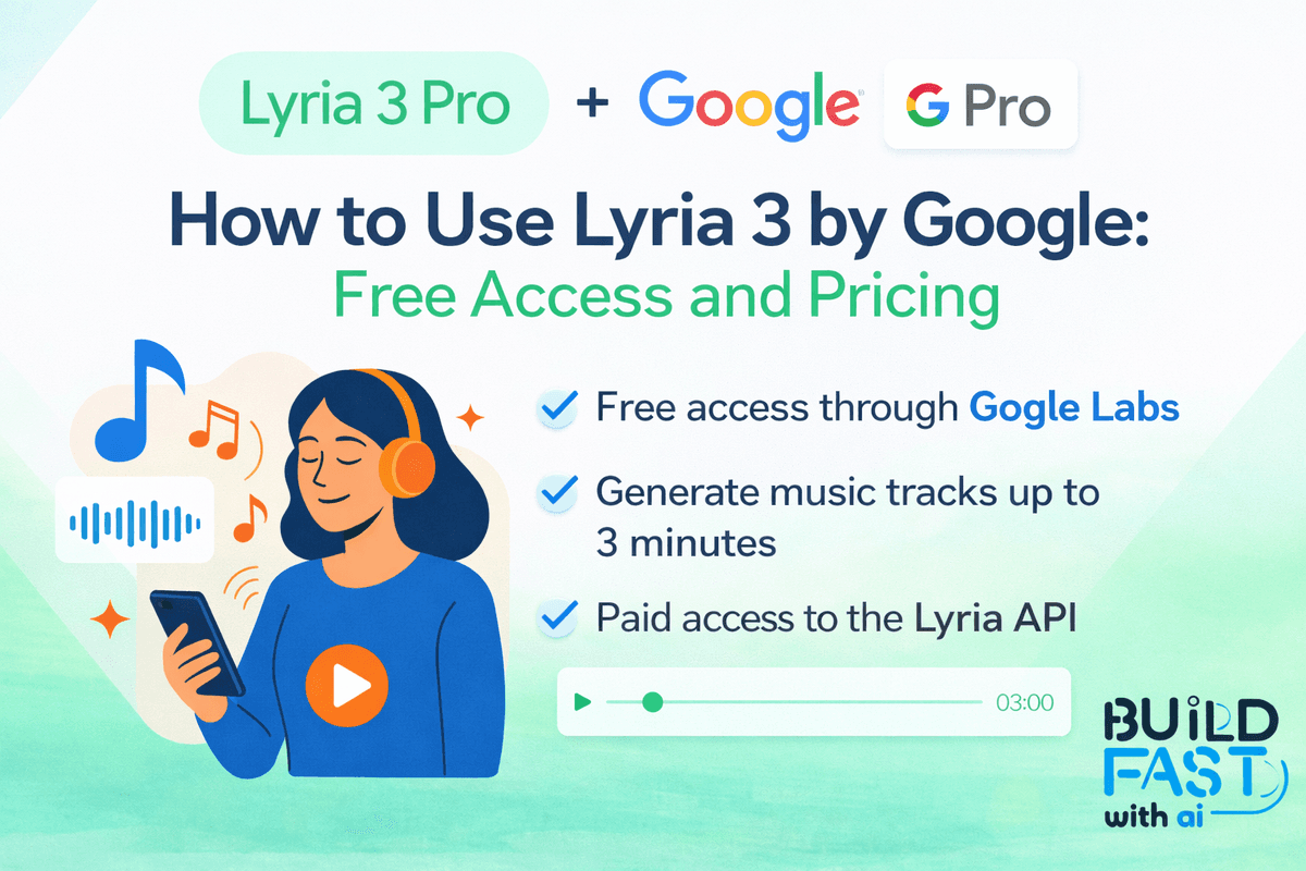 How to Use Lyria 3 by Google: Free Access and Pricing