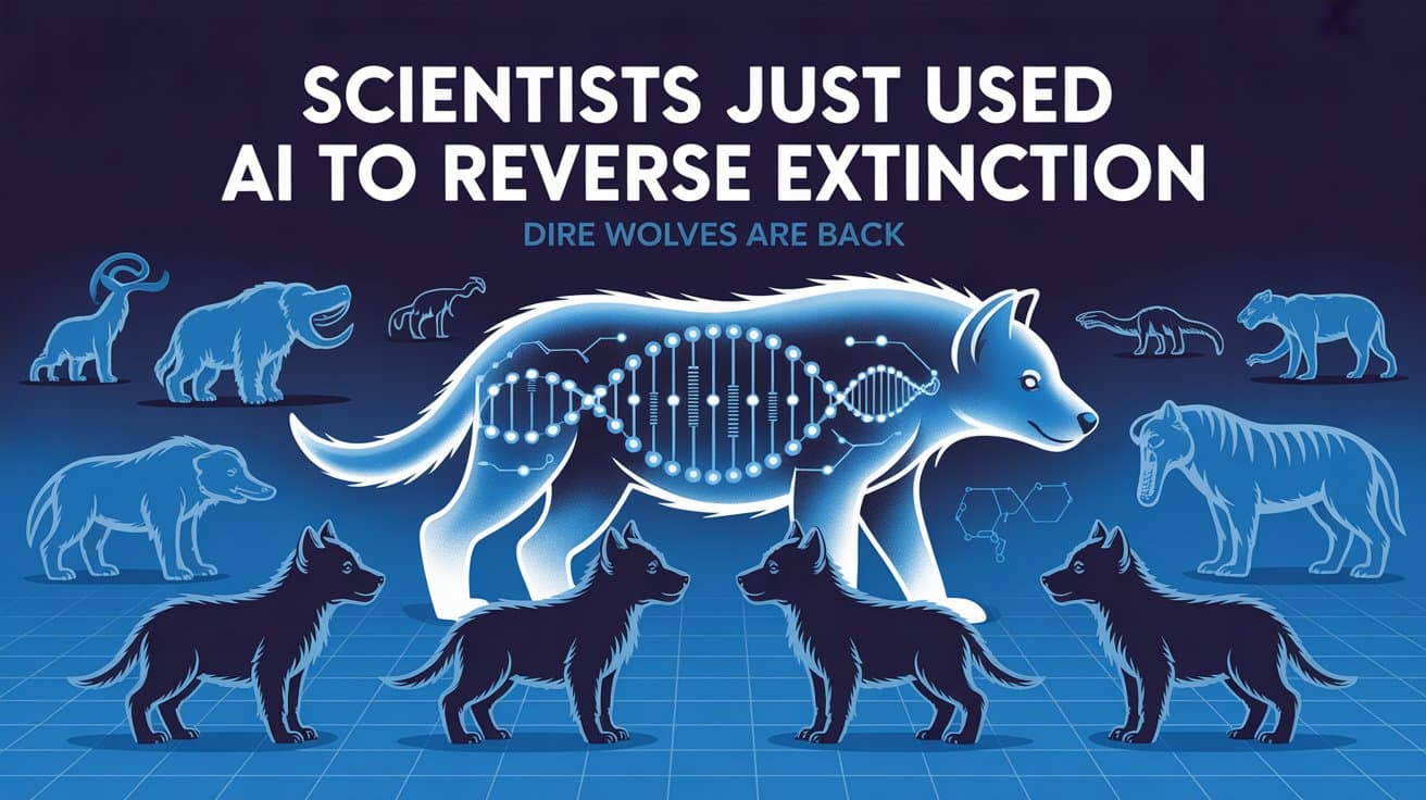 Scientists Just Used AI to Reverse Extinction (This is Real) - Build Fast with AI