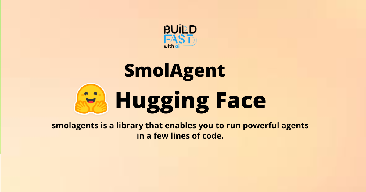 Smolagents a Smol Library to build great Agents