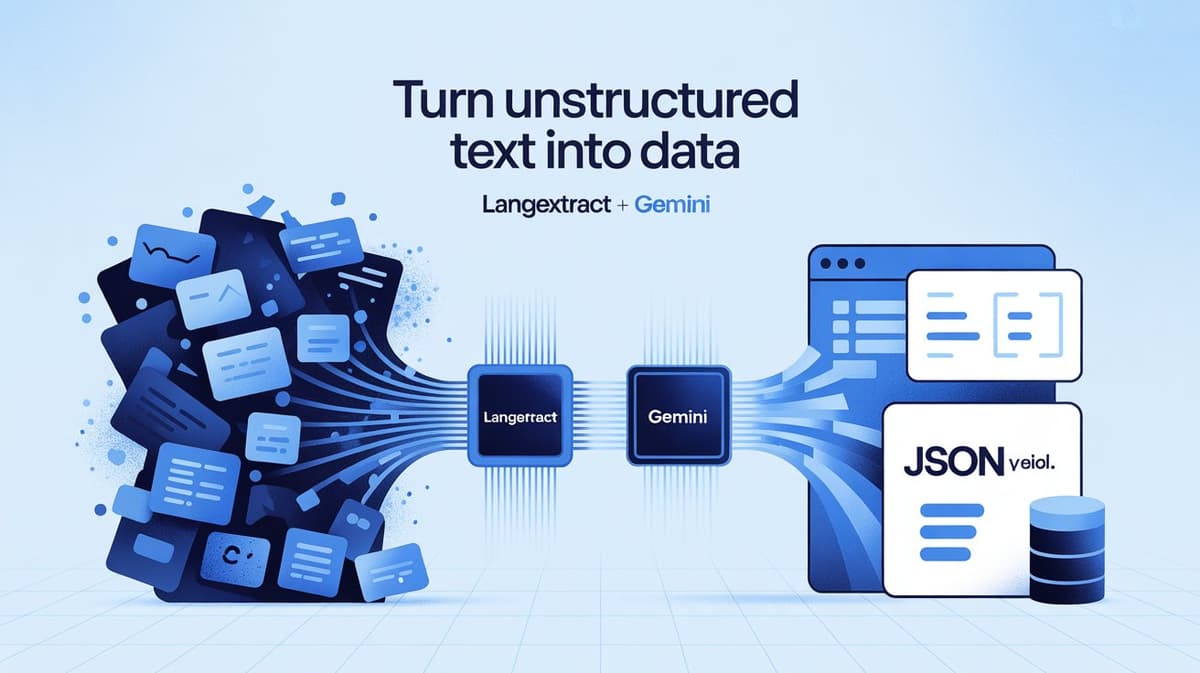 Extract Structured Data from Unstructured Text Using LangExtract + Gemini