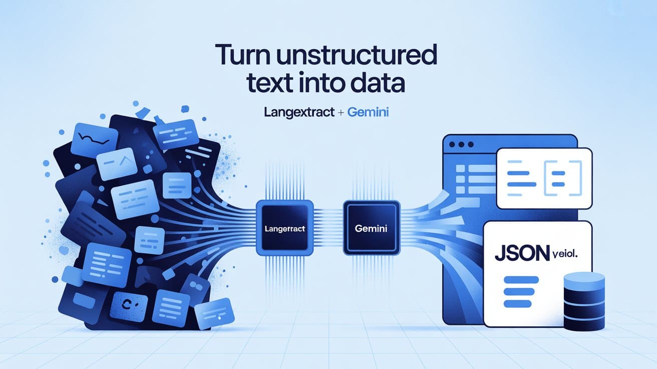 Extract Structured Data from Unstructured Text Using LangExtract + Gemini