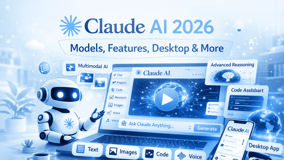 Claude AI 2026: Models, Features, Desktop & More