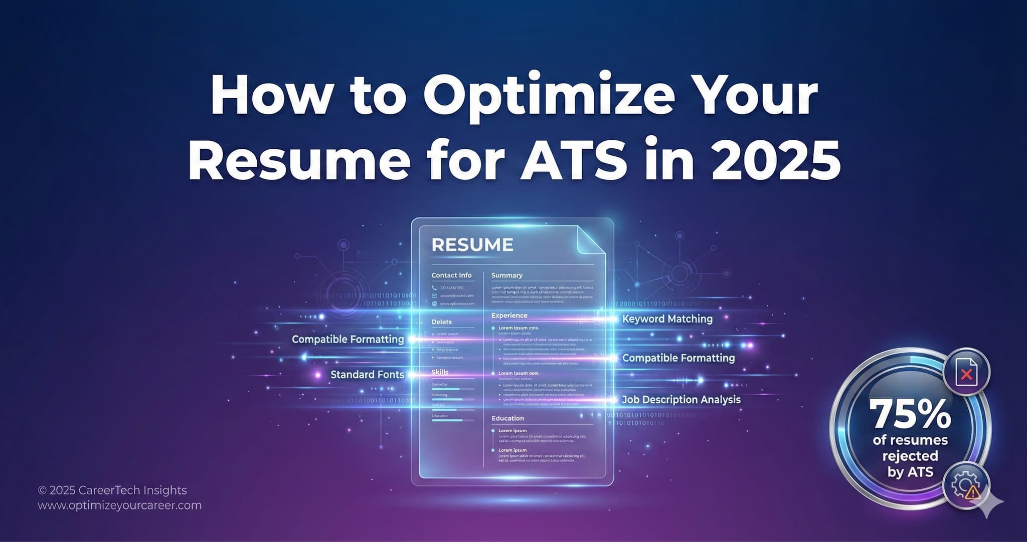 Beat ATS: Resume Optimization Tips That Work (2025) - Build Fast with AI