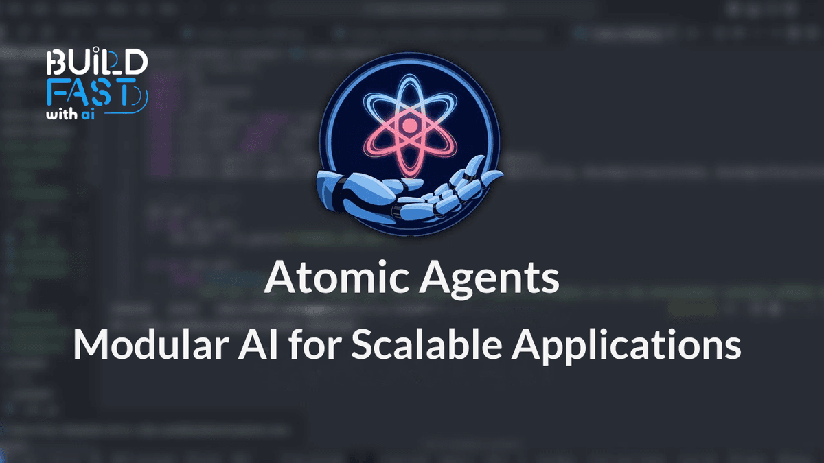 Atomic Agents: Modular AI for Scalable Applications