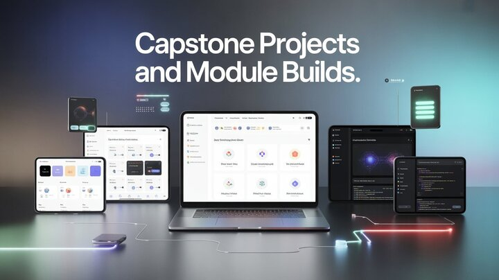 Capstone Projects and Module Builds.